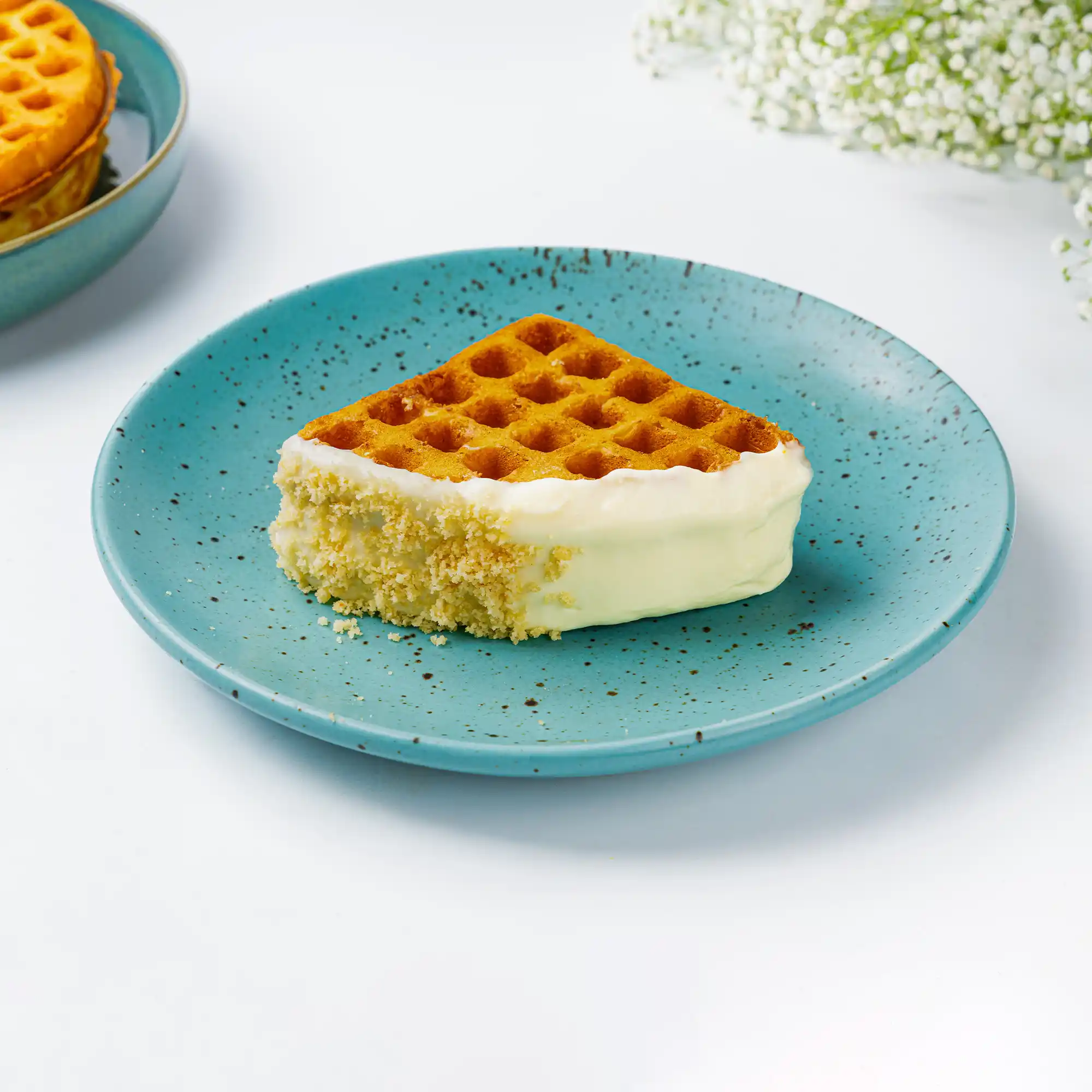 Cream Cheese Filled Waffles