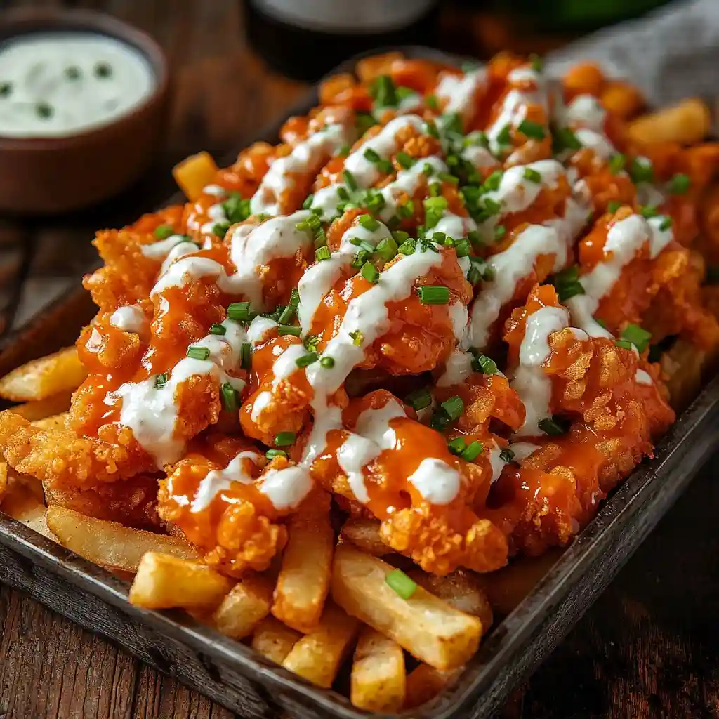 Loaded Spicy Chicken Fries